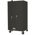 Steel Cabinets Usa 24 ga. Steel Storage Cabinet, 36" W, 72" H MAAH-36722RB-C